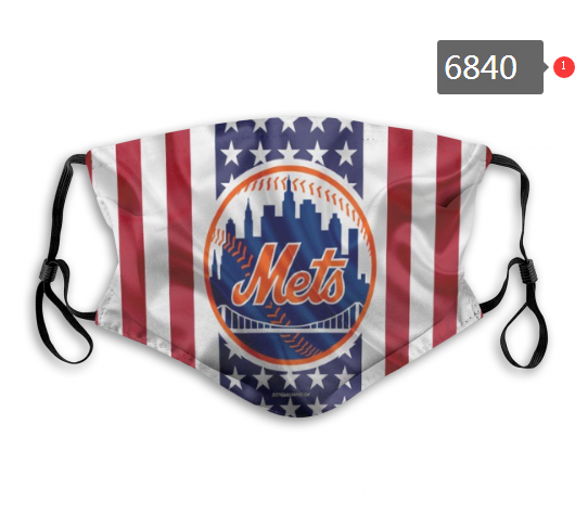 2020 MLB New York Mets #2 Dust mask with filter